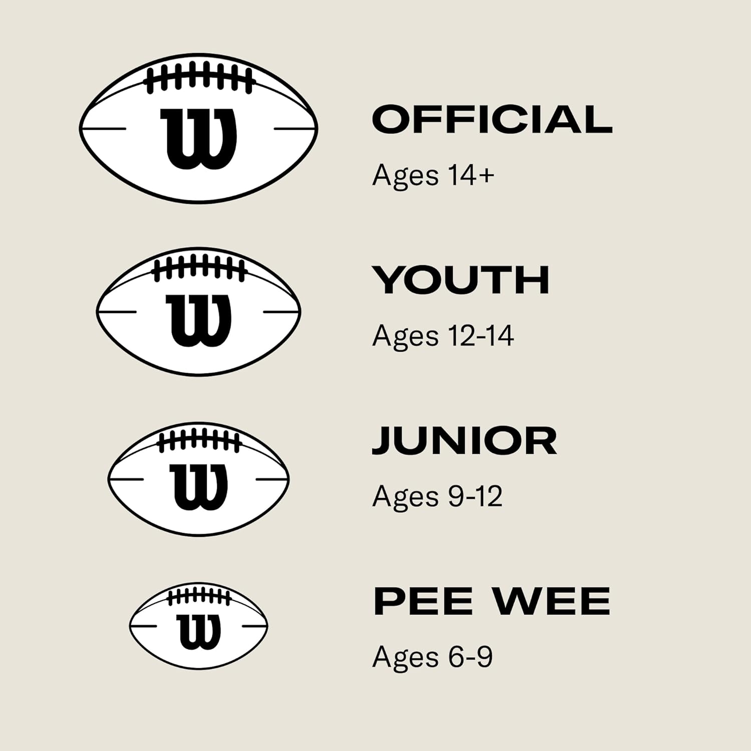 WILSON NFL Super Grip Composite Footballs - Image 5