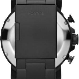 Fossil Men’s Nate Quartz Stainless Steel Chronograph Watch