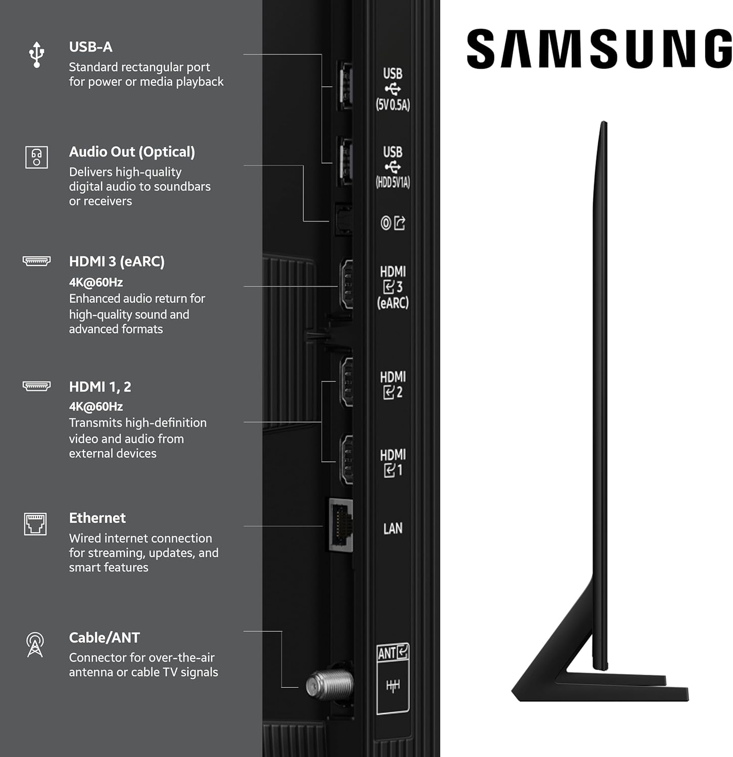 Samsung 32-Inch Class QLED Q8F 4K UHD Smart TV (2025 Model) Q4 AI Processor, 100% Color Volume with Quantum Dot, AirSlim Design, Endless Free Content, Samsung Vision AI, Alexa Built-in - Image 3