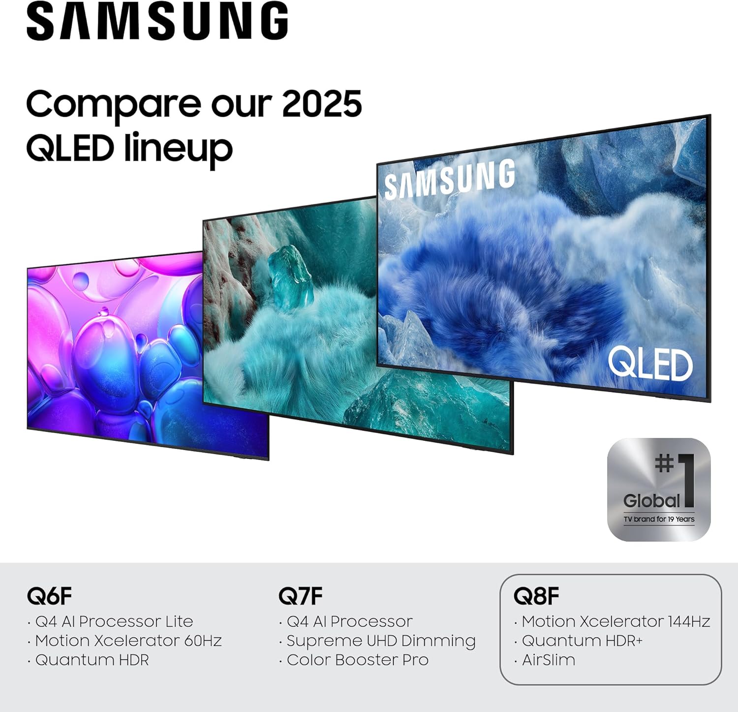 Samsung 32-Inch Class QLED Q8F 4K UHD Smart TV (2025 Model) Q4 AI Processor, 100% Color Volume with Quantum Dot, AirSlim Design, Endless Free Content, Samsung Vision AI, Alexa Built-in - Image 5