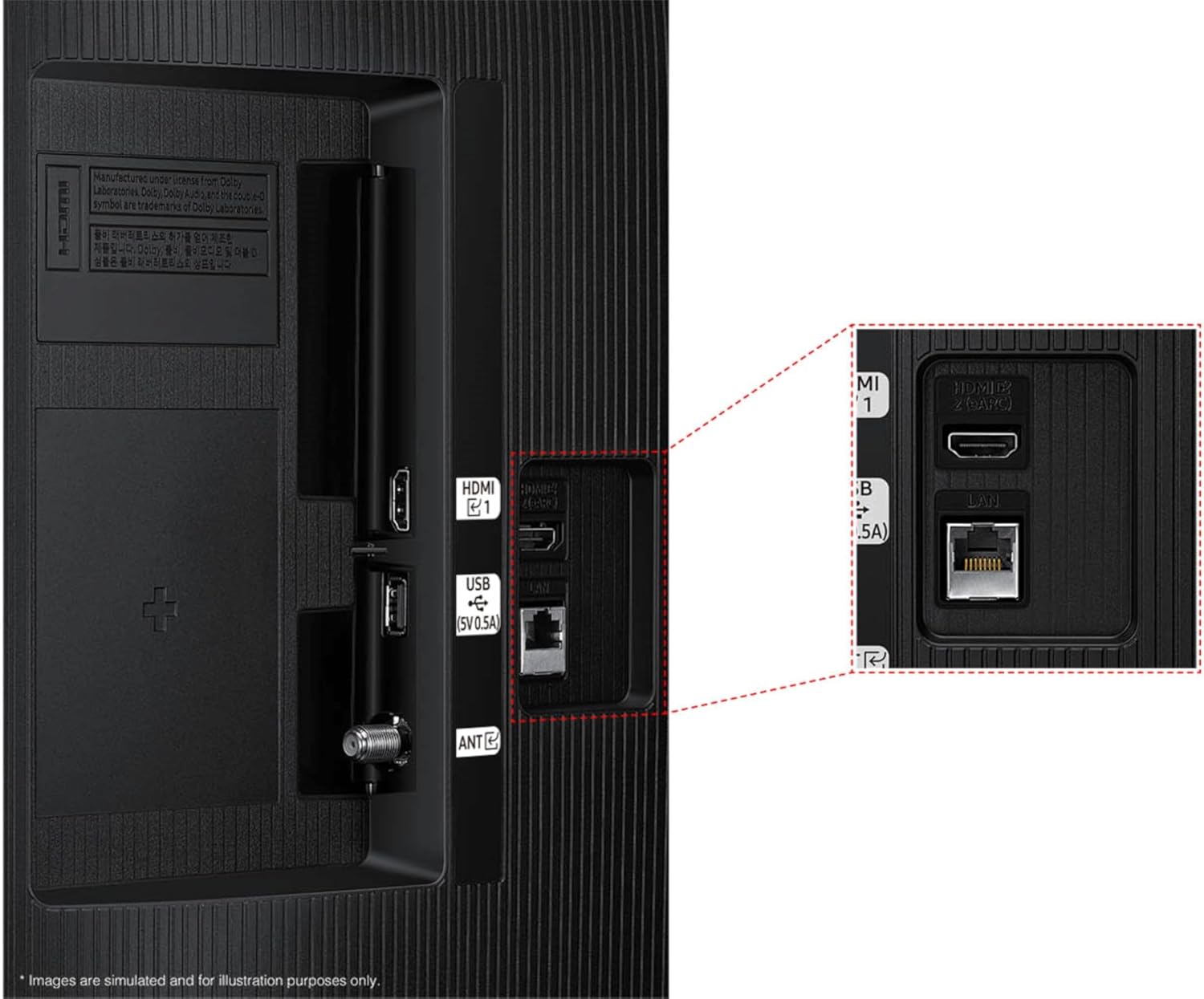 Samsung 32-Inch Class HD H5000F Smart TV (2025 Model) HDR, Object Tracking Sound Lite, Knox Security, One UI Tizen - Image 5