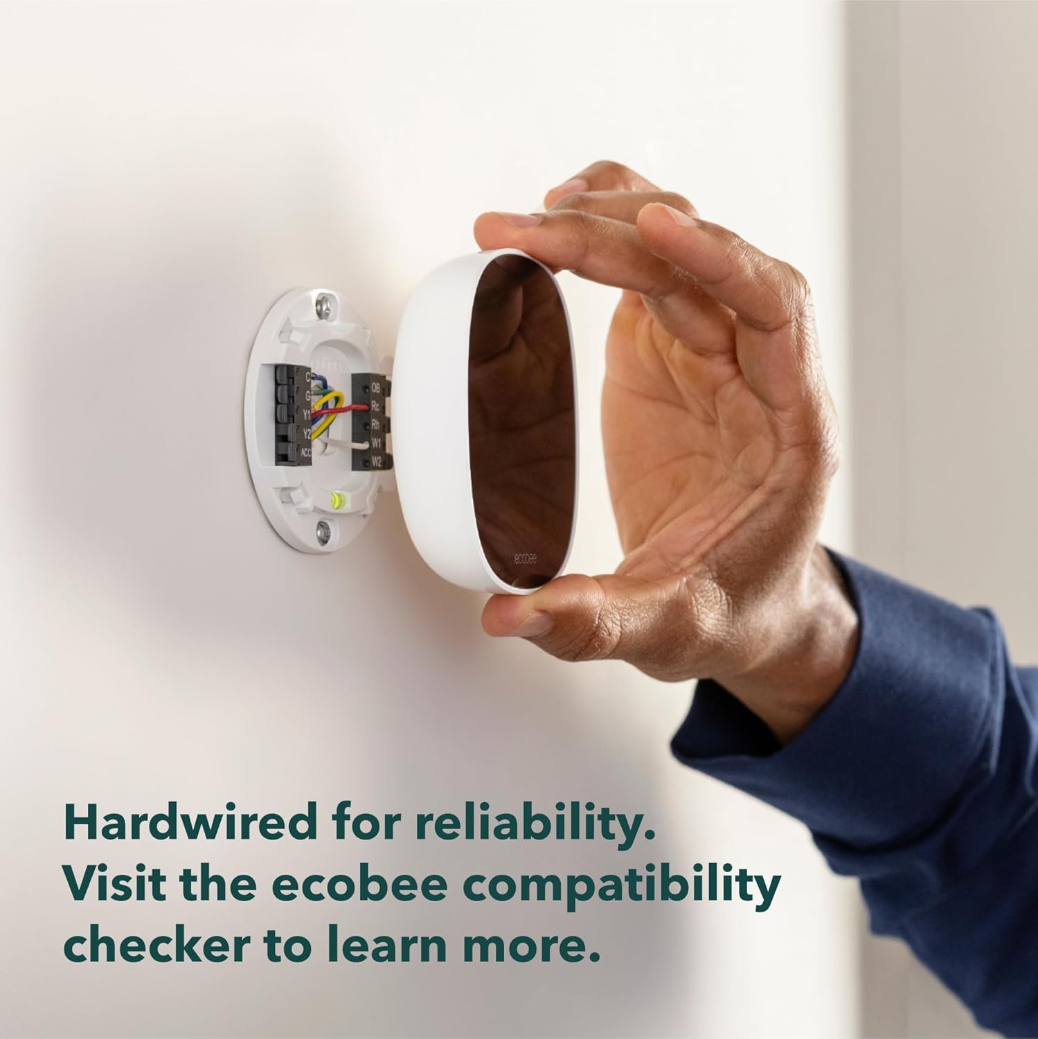 ecobee Smart Thermostat Essential - Energy Star Certified programmable Wi-Fi Thermostat - Works with Siri, Alexa, and Google Assistant - Image 7