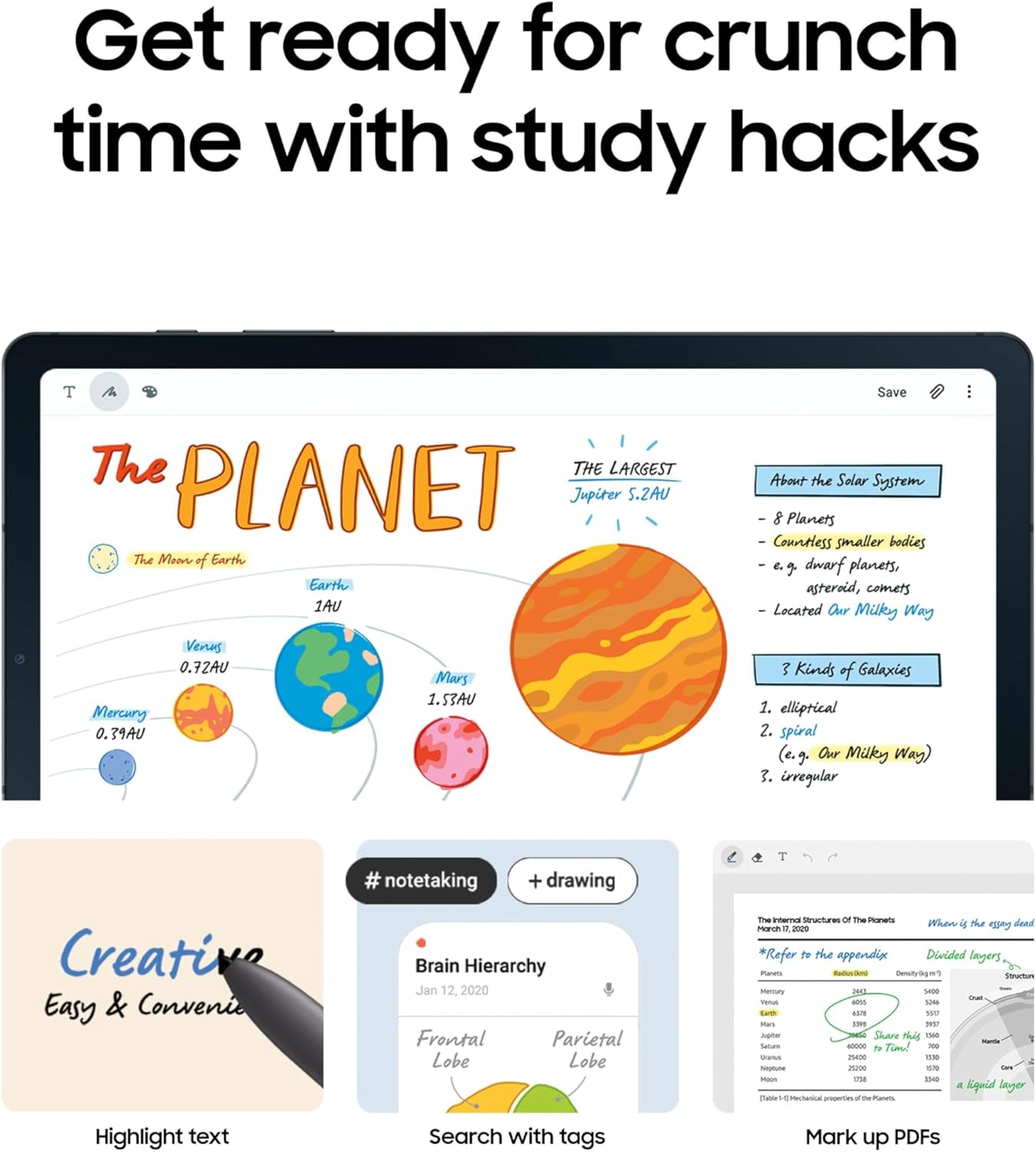 Samsung Galaxy Tab S6 Lite (2024) 10.4" 64GB WiFi Android Student Tablet, S Pen for Note-Taking, Gaming Ready, Long Battery Life, Expandable Storage, US Version, Chiffon Pink, Amazon Exclusive - Image 3