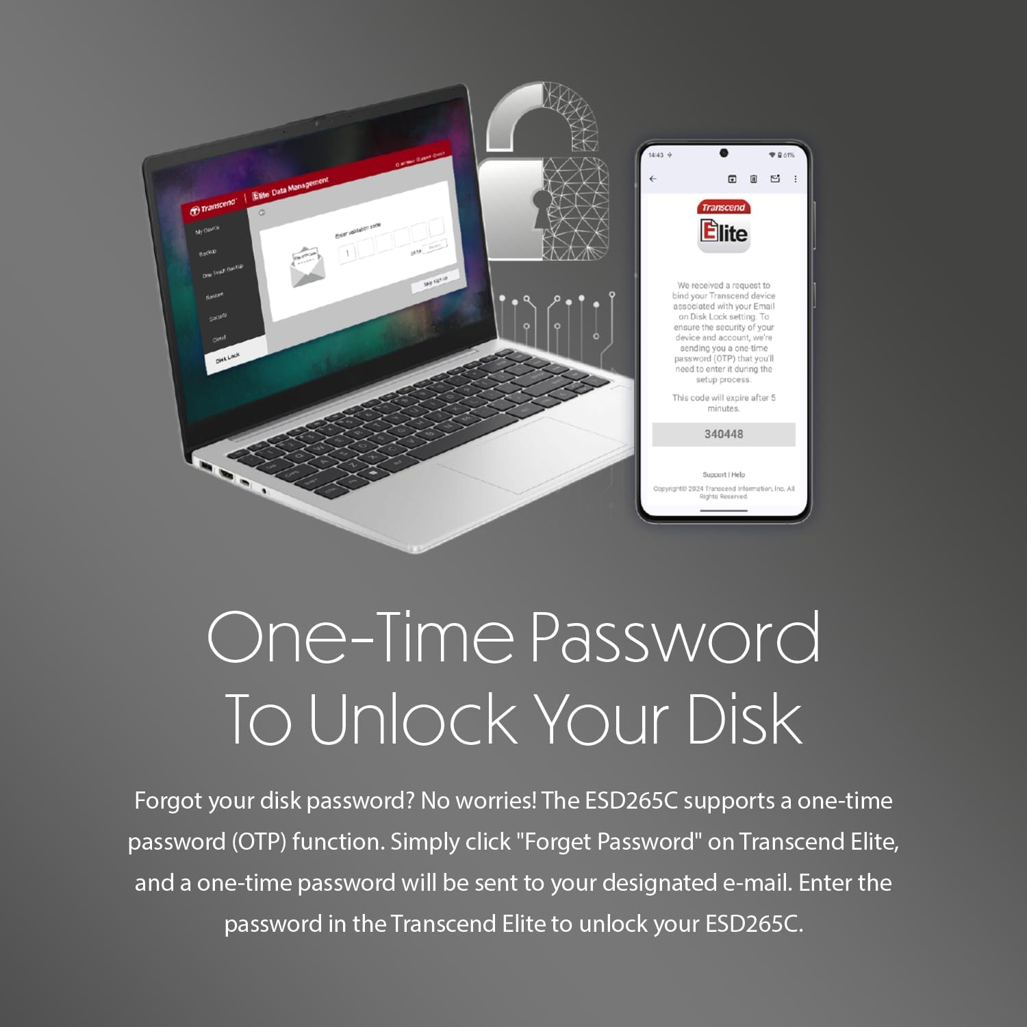 Transcend Portable SSD 2TB External Solid State Drives, up to 1050MB/s USB C SSD External Hard Drive USB 3.2 Gen 2 for iPhone, iPad, Windows, Mac, Android, Tablets, PS5, PS4, Xbox and Smart TV - Image 8