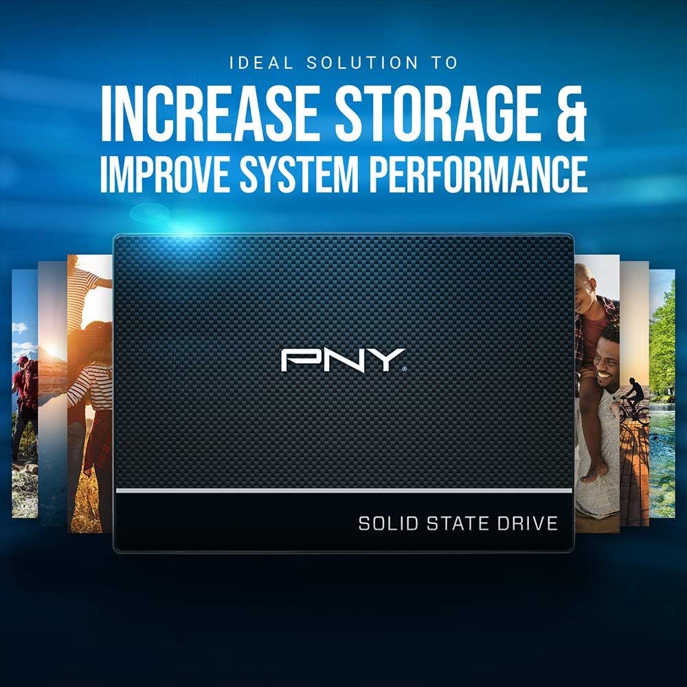 PNY CS900 500GB 3D NAND 2.5" SATA III Internal Solid State Drive (SSD) - (SSD7CS900-500-RB) - Image 4
