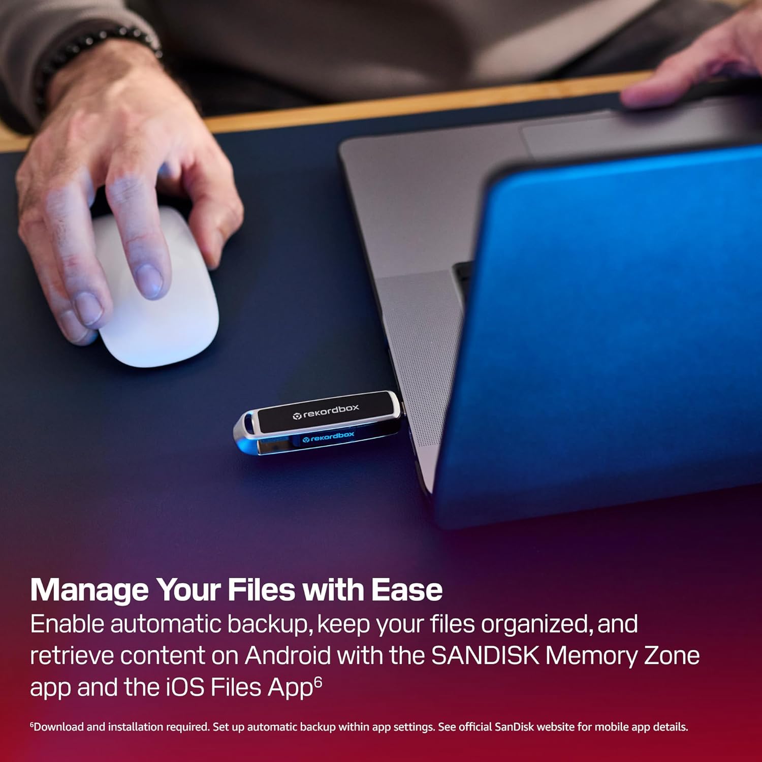 SanDisk 512GB DJ Flash Drive - Up to 1,000 MB/s Read Speed and 900 MB/s Write Speed, High-Performance, Dual Connector USB Type-C and USB Type-A Flash Drive - SDDDE1-512G-GR46 - Image 7