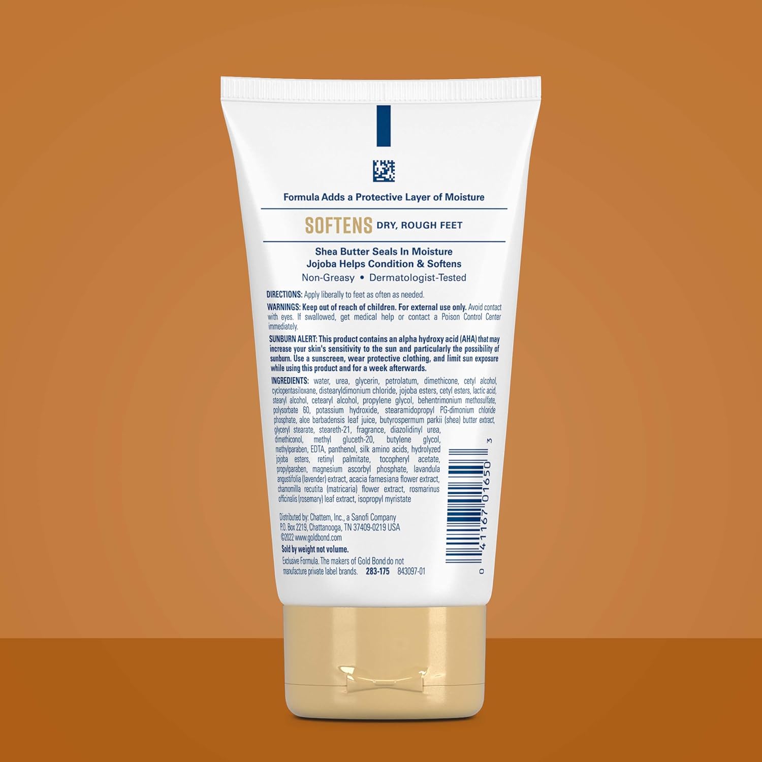 Gold Bond Softening Foot Cream, 4 oz., With Shea Butter to Soften Rough & Dry Feet - Image 3
