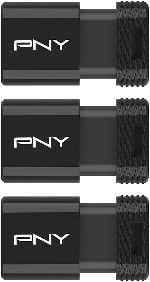64GB PNY Elite-X Fit Type-C USB 3.2 Flash Drive – Up to 200MB/s Read, Advanced Performance, Convenient Portable Data Storage, Ultra Compact Fit Design, Type-C Connector, 3-Pack - Image 4