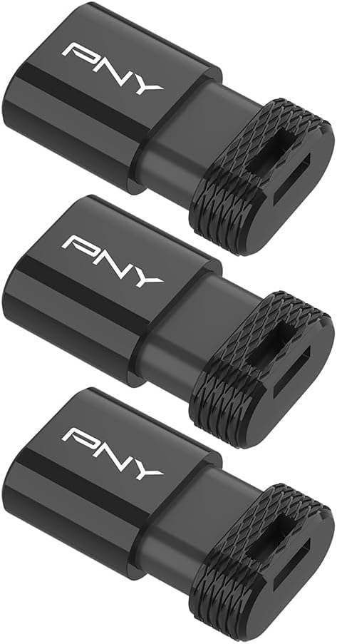 64GB PNY Elite-X Fit Type-C USB 3.2 Flash Drive – Up to 200MB/s Read, Advanced Performance, Convenient Portable Data Storage, Ultra Compact Fit Design, Type-C Connector, 3-Pack - Image 6