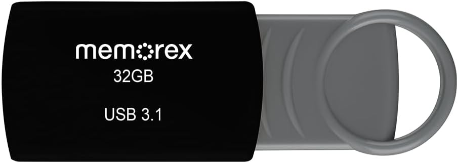 32GB Memorex USB 3.1 Flash Drive – Transfer Speeds Up to 10x Faster Than USB 2.0, Latest USB 3.1 Gen 1 Technology, Lightweight Design, for Daily File Management, Type-A Connector - Image 4