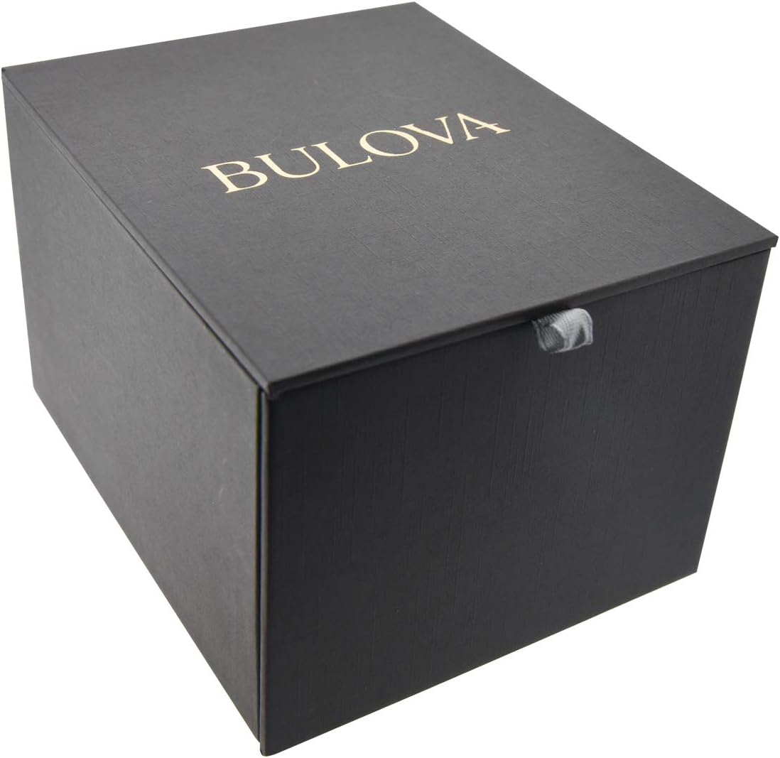 Bulova Men's 3-Hand Calendar Date Quartz Watch, Patterned Dial, 38mm, Style: 96B149 - Image 4