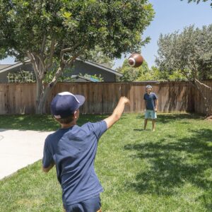 GoSports Xtreme Flight Footballs 6 Pack, 9 Inch Inflatable Footballs