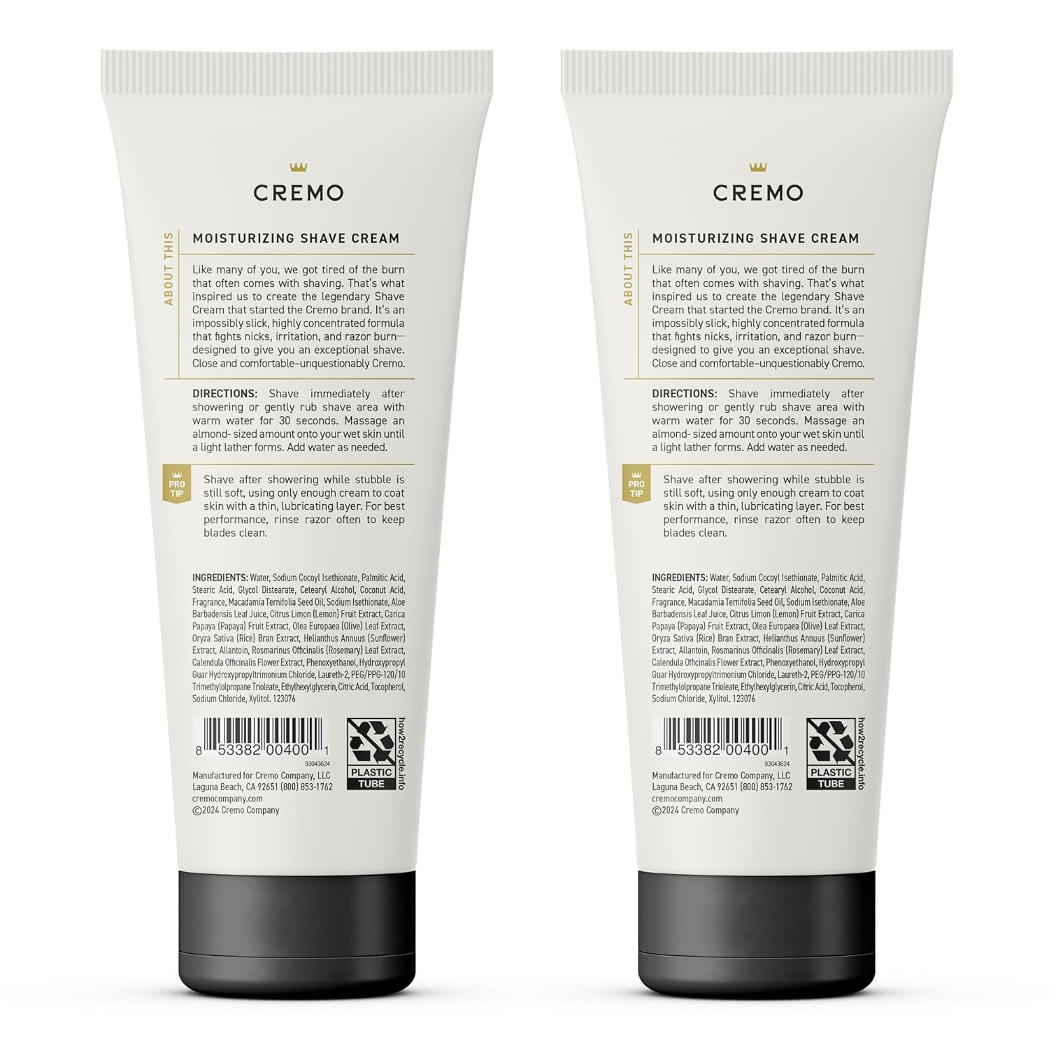 Cremo Shaving Cream Mens, Astonishingly Superior Ultra-Slick Shaving Cream for Men, Fights Nicks, Cuts And Razor Burn, 6 Fl Oz (2 Pack) - Image 7