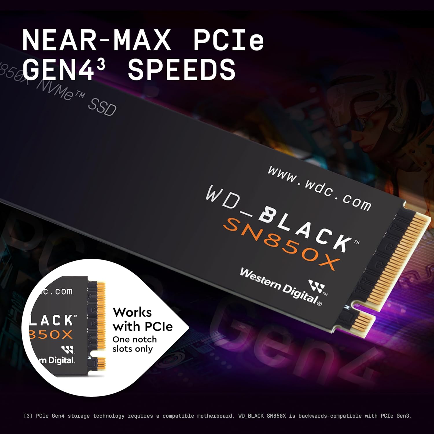 WD_BLACK 4TB SN850X NVMe Internal Gaming SSD Solid State Drive - Gen4 PCIe, M.2 2280, Up to 7,300 MB/s - WDS400T2X0E - Image 6