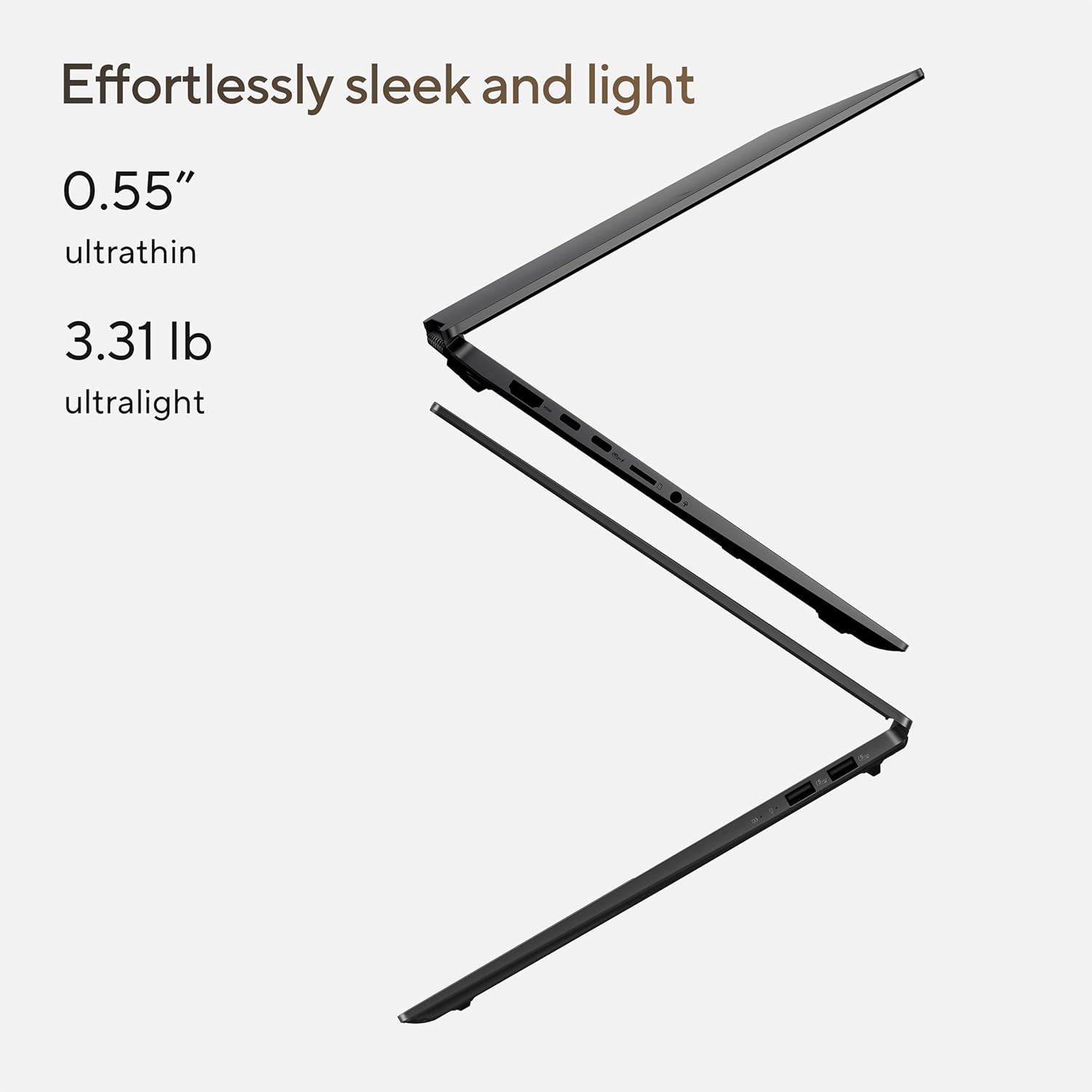 ASUS Vivobook S16 Laptop, Copilot+ PC, AMD Ryzen AI 7 350 with XDNA NPU, 16GB Memory, 1TB SSD, Neutral Black, M5606KA-DS76 - Image 5