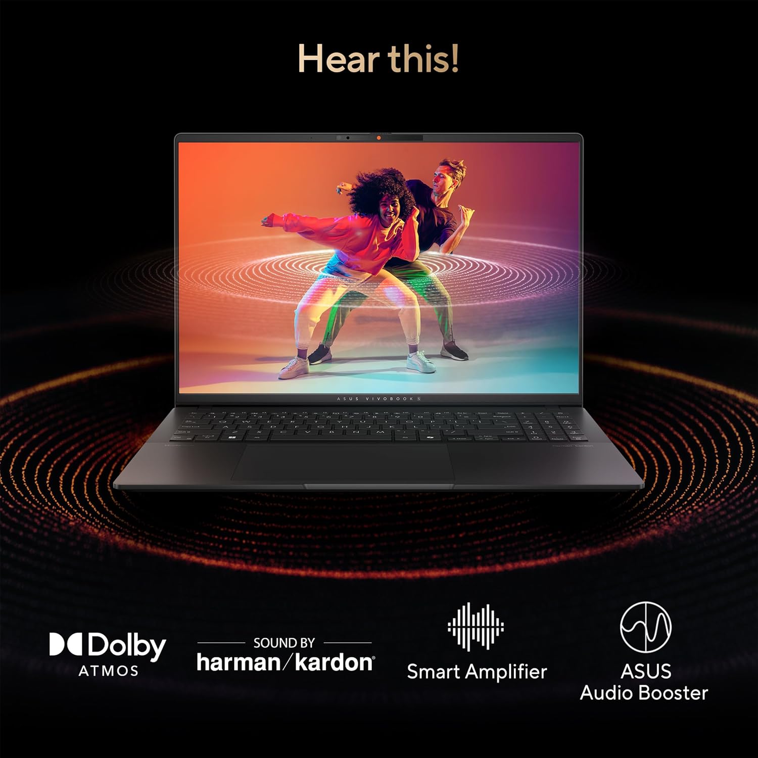 ASUS Vivobook S16 Laptop, Copilot+ PC, AMD Ryzen AI 7 350 with XDNA NPU, 16GB Memory, 1TB SSD, Neutral Black, M5606KA-DS76 - Image 9