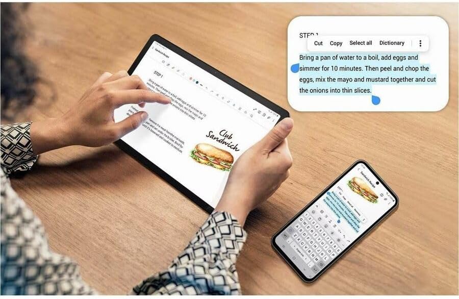 Samsung Galaxy Tab A9 SM-X110 Tablet - 8.7" WXGA+ - MediaTek Helio G99 (6nm) Octa-core - 4 GB - 64 GB Storage - Gray - Image 8