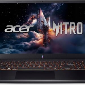 Acer Nitro V Gaming Laptop | Intel Core i9-13900H Processor | NVIDIA GeForce RTX 5060 Laptop GPU | 15.6" FHD IPS 165Hz Display | 16GB DDR4 | 1TB Gen 4 SSD | Wi-Fi 6 | Backlit KB | ANV15-52-98KV