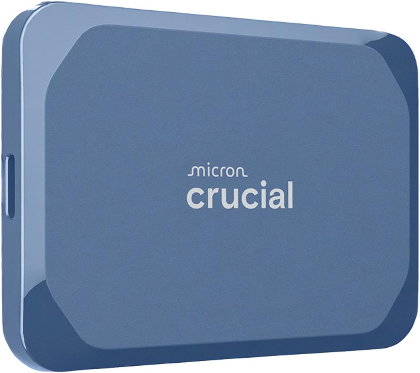Crucial X10 4TB Portable SSD, Up to 2,100MB/s, USB 3.2 USB-C, External Solid State Drive, Compatible with Windows, Mac & Android, Durable Storage for Games, Photos & Files, Blue - CT4000X10SSD9-02