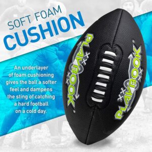 Franklin Sports Youth Football Playbook – Junior Football with Route Diagrams – Small, Perfect for Peewee and Youth