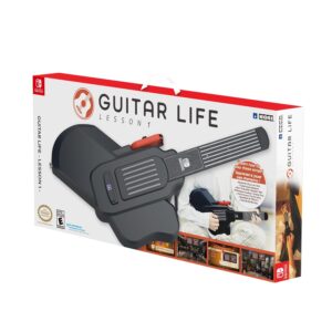 HORI Guitar Life for Nintendo Switch - Guitar Controller and Software Bundle, Officially Licensed by Nintendo