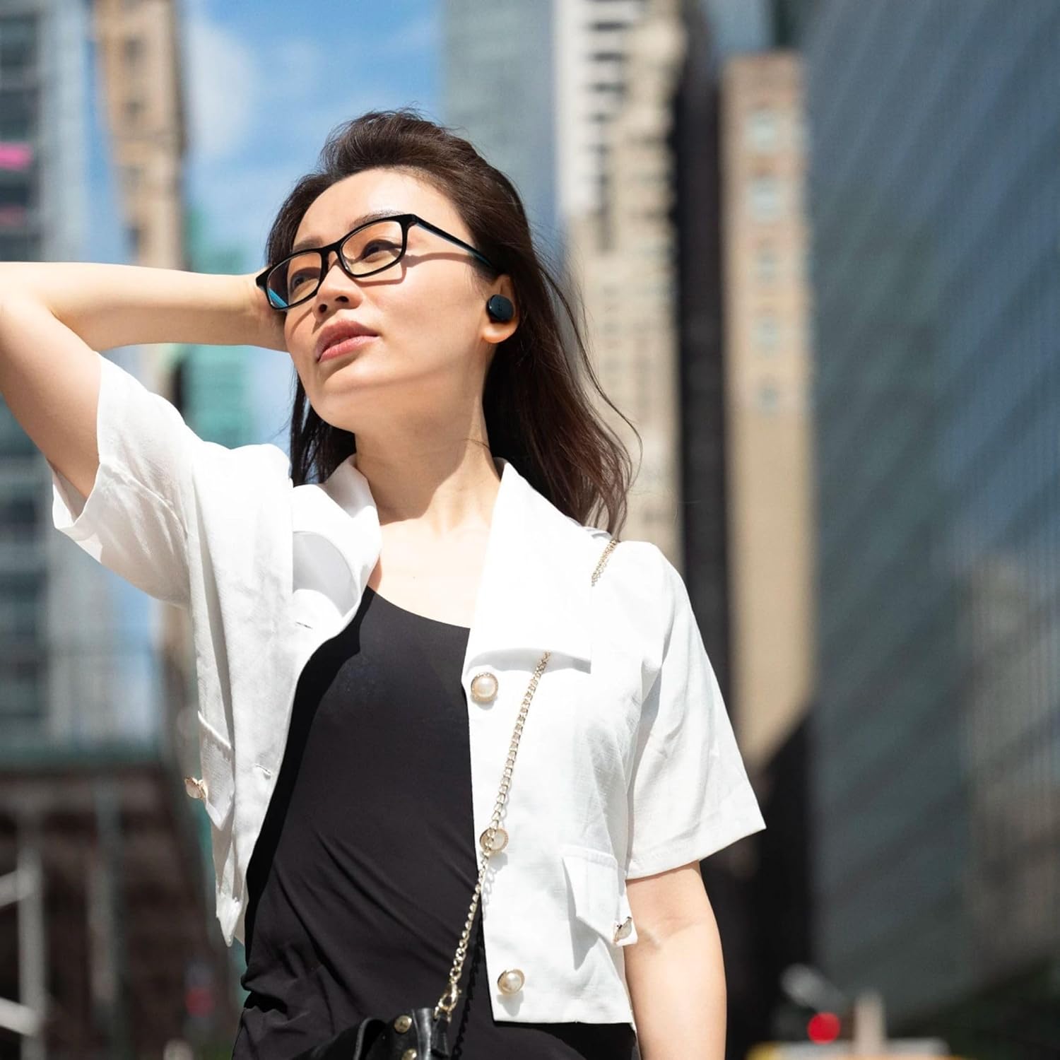 JBL Tune Buds - True wireless Noise Cancelling earbuds, JBL Pure Bass Sound, Bluetooth 5.3, 4-Mic technology for Crisp, Clear Calls, Up to 48 hours of battery life, Water and dust resistant (Black) - Image 2