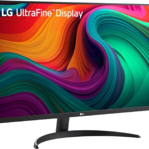 LG 32UR500K-B Ultrafine 32-inch 4K UHD (3840×2160) Computer Monitor HDR10 Built-in Speaker x2 OnScreen Control Reader Mode Flicker Safe Borderless Design HDMIx2 DisplayPort Black
