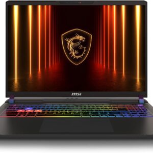 MSI Vector 16 HX AI 16” 144Hz FHD+ Gaming Laptop: Intel Core Ultra 7-255HX, NVIDIA Geforce RTX 5070Ti, 16GB DDR5, 512GB NVMe SSD, Thunderbolt 5, Wi-Fi 6E, Win 11 Home: Cosmo Gray A2XWHG-212US