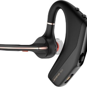 POLY Voyager Legend 50 - Bluetooth Headset - Wireless Headset with Mic - Four Noise-Canceling Mics, AI Noise Block & WindSmart Technology - Connectivity & Smart Call Controls - All-Day Comfort