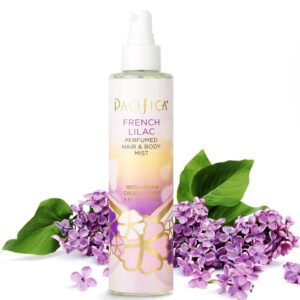 Pacifica French Lilac Perfumed Hair & Body Mist, Alcohol-Free Spray Designed For Head-To-Toe Wear, Vegan & Cruelty-Free, 6 Fl Oz