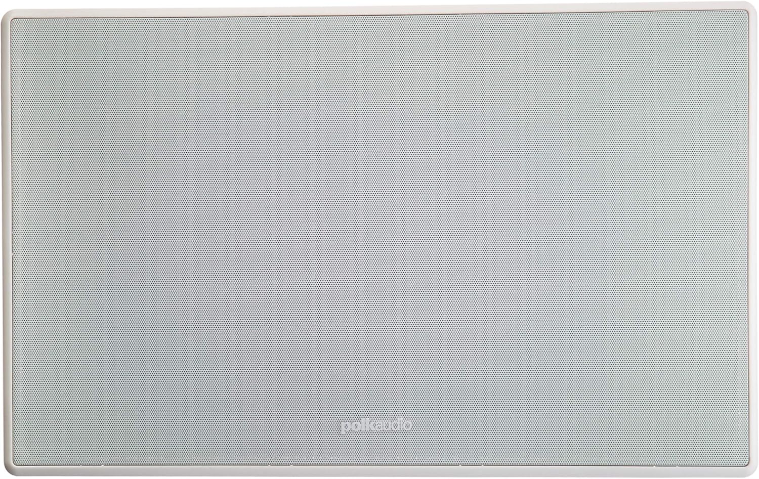 Polk Audio 255c-RT in Wall Speakers (2) 5.25" Drivers - The Vanishing Series | Easily Fits into the Wall | Power Port | Paintable Grille, Center Channel Speakers, Home Audio, Black/White