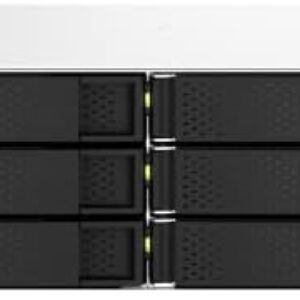 QNAP TS-873AeU-4G-US 8 Bay High-Speed Short Depth Rackmount Rackmount Dual-2.5GbE NAS AMD Ryzen™ CPU, 4GB DDR4 Memory and 2.5GbE (2.5G/1G/100M) Network Connectivity (Diskless)