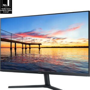 SAMSUNG 32-Inch Flat Computer Monitor, 75Hz, Borderless Display, AMD FreeSync, Game Mode, Advanced Eye Care, HDMI and DisplayPort, LS32B304NWNXGO, 2024