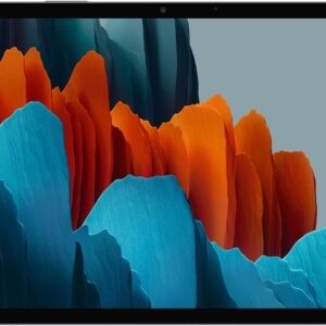 SAMSUNG Galaxy Tab S7+ Plus 12.4” 128GB Android Tablet w/ S Pen Included, Edge-to-Edge Display, Expandable Storage, Fast Charging USB-C Port, ‎SM-T970NZKAXAR, Mystic Black