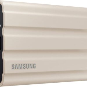 SAMSUNG T7 Shield Portable External Solid State Drive USB 3.2 1TB, IP65 Water Resistant, Compatible with PC/Mac/Android/Gaming Consoles (MUPE1T0K/AM), Beige