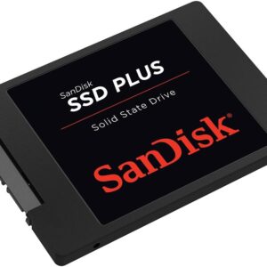 SANDISK SSD Plus 1TB Internal Solid State Drive – SATA III 6 Gb/s, 2.5″/7mm, Read/Write Speeds of up to 545MB/s / 515MB/s – SDSSDA-1T00-G28