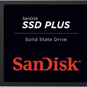 SANDISK SSD Plus 2TB Internal Solid State Drive - SATA III 6 Gb/s, 2.5"/7mm, Read/Write Speeds of up to 545MB/s / 515MB/s - SDSSDA-2T00-G28