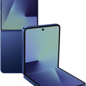 Samsung Galaxy Z Flip7 Cell Phone, 512GB AI Smartphone, Unlocked Android, Long Battery Life, 2025, US 1 Yr Manufacturer Warranty, Blue Shadow