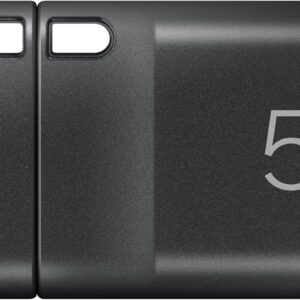 Samsung Type-C 512GB USB 3.2 Gen 1 Flash Drive, 400MB/s, External Memory and Storage for Computers, Mobile Devices, MUF-512DA4/AM, Gray, 2024