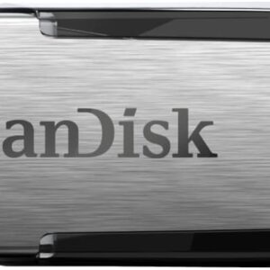 SanDisk 64GB Ultra Flair USB 3.0 Flash Drive - SDCZ73-064G-G46, Black
