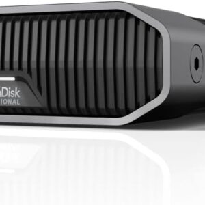 SanDisk Professional 12TB G-Drive Enterprise-Class External Desktop Hard Drive - 7200RPM Ultrastar HDD Inside, USB-C (10Gbps), USB 3.2 Gen 2, Mac Ready - SDPHF1A-012T-NBAAD