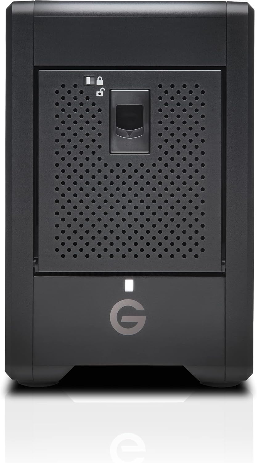 SanDisk Professional 48TB G-RAID Shuttle 4 - Enterprise-Class 4-Bay External Hard Drive, Thunderbolt 3 and USB-C, Transportable, Hardware RAID - SDPH34H-048T-NBAAB - Image 2