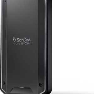 SanDisk Professional 4TB PRO-G40 SSD - Up to 3000MB/s, Thunderbolt 3 (40Gbps), USB-C (10Gbps), IP68 dust/Water Resistance, External Solid State Drive - SDPS31H-004T-GBCND