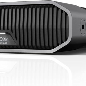 SanDisk Professional 8TB G-Drive Enterprise-Class External Desktop Hard Drive - 7200RPM Ultrastar HDD Inside, USB-C (10Gbps), USB 3.2 Gen 2, Mac Ready - SDPHF1A-008T-NBAAD