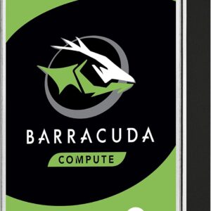 Seagate BarraCuda 8 TB Internal Hard Drive HDD – 3.5 Inch SATA 6 Gb/s, 5,400 RPM, 256 MB Cache for Computer Desktop PC (ST8000DMZ04/004)