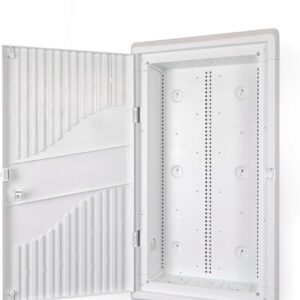 StarTech.com 28-Inch Wall-Mount Media Enclosure, Cable Management Box for Network Distribution, Structured Media Enclosure