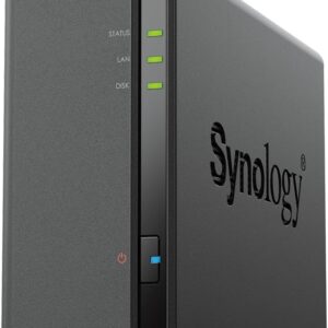Synology 1-Bay DiskStation DS124 (Diskless) Black