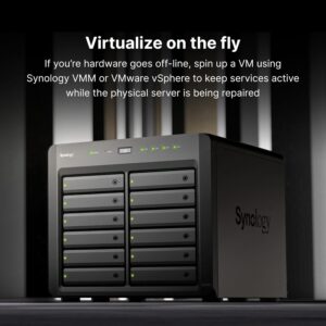 Synology DiskStation 12 Bay DS2422+ Quad Core CPU with 4GB Memory (Diskless)