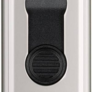 Transcend 2TB External SSD, USB 3.2 Gen2, Up to 1,050MB/s, Portable SSD with Type A, Retractable Connector Metal Case, for Notebook, Desktop, Smart TV, Silver