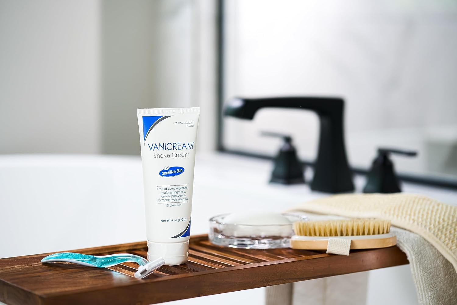 Vanicream Shave Cream | Fragrance, and Gluten Free | For Sensitive Skin | 6 Ounce - Image 2